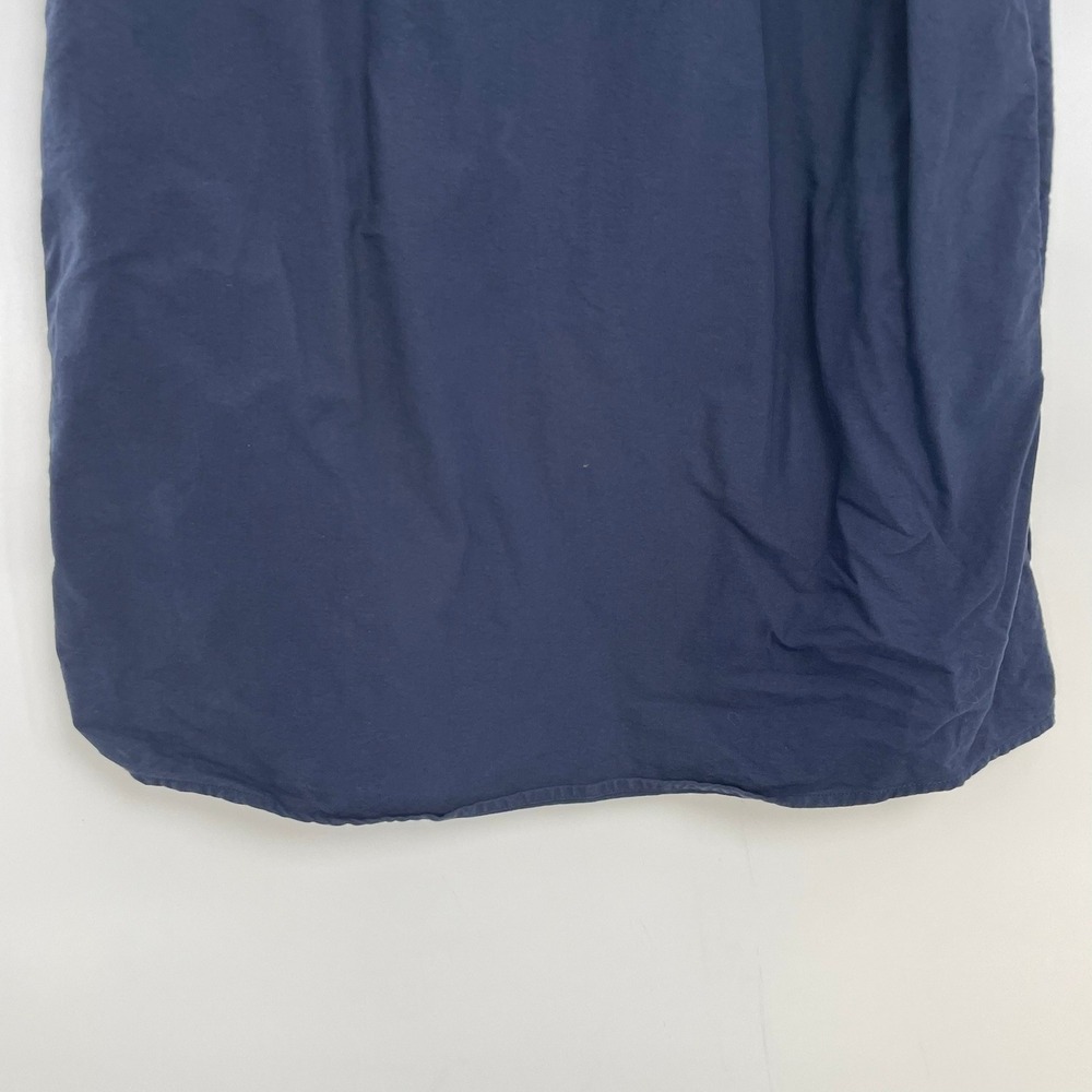 Pomander Place Tuckernuck Navy Shift Dress Medium Coastal Grandmother Preppy Lux - Picture 7 of 11